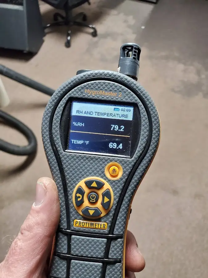 Moisture meter humidity assessment for Mold Remediation & Removal in Wentzville